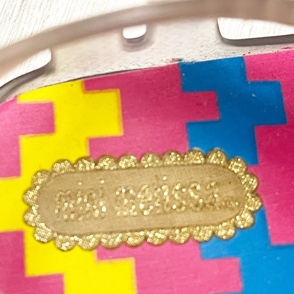 Mini Melissa Emoji Jelly Baby Girls Sandals Shoes Size 5 - Picture 3 of 8